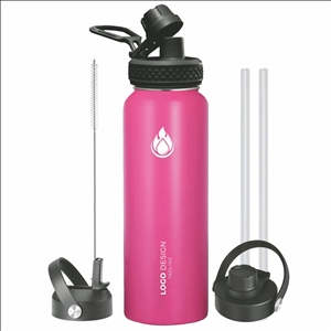 32oz Double Wall Vacuum Insulated Leak Proof Stainless Steel Sports Water Bottle—Wide Mouth